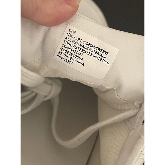 Tretorn Men's 13M SWERVE White Green Lace Up Sneakers Sporty Workout - Picture 14 of 14